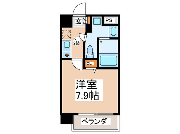 セレニテ難波西の物件間取画像